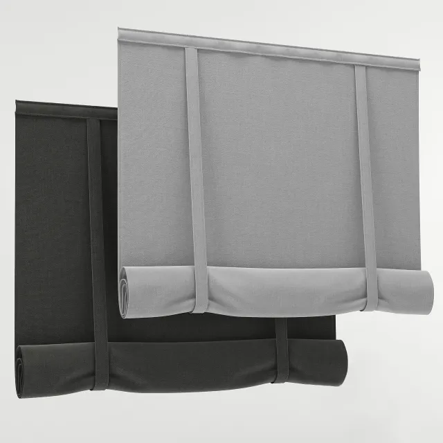 decoration - Roman blind 41 3D Model