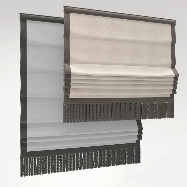 decoration - Roman blind 43 3D Model