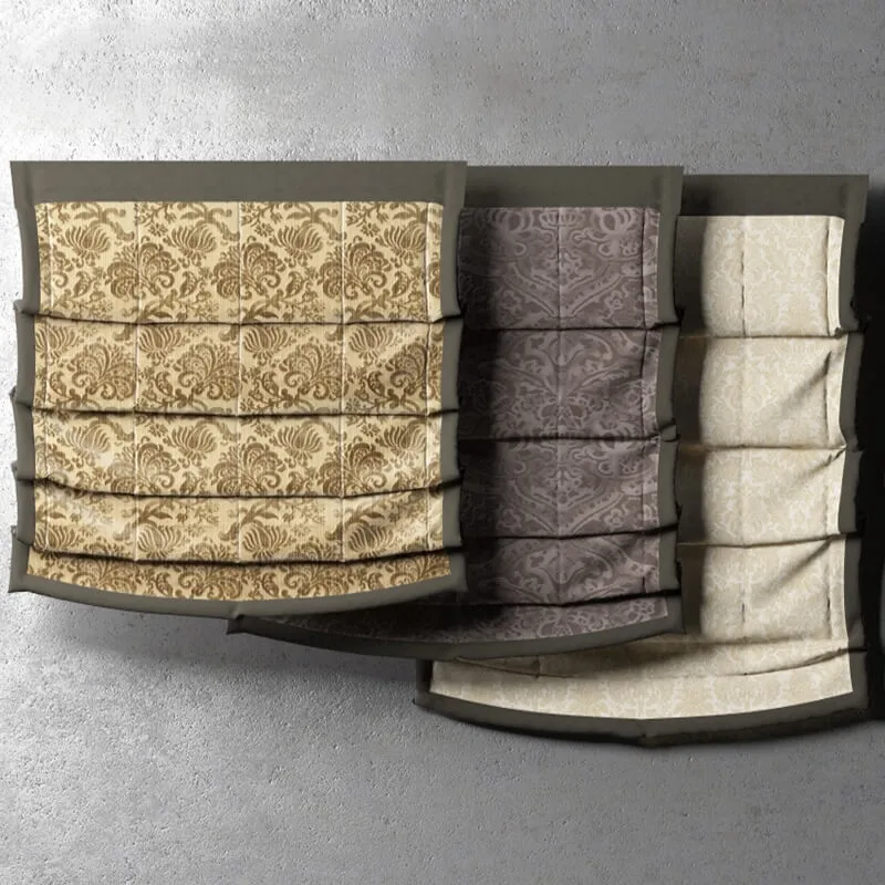 decoration - Roman shades of velvet 3D Model