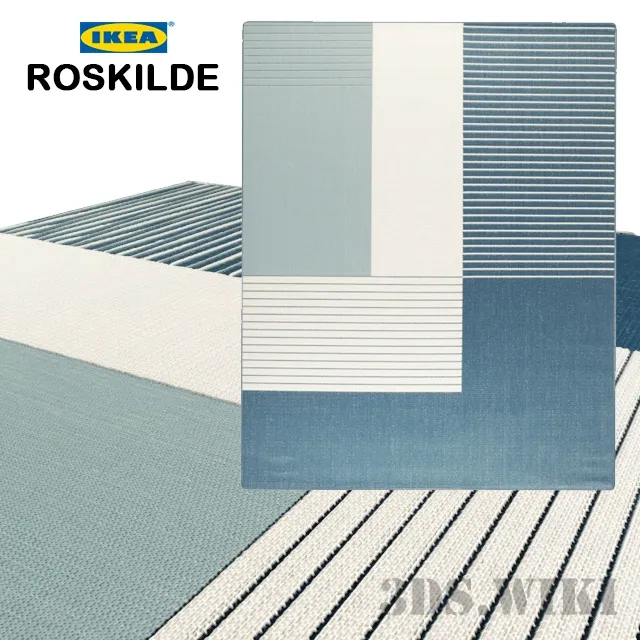 decoration - ROSHILDE Carpet - lint-free 3D Model