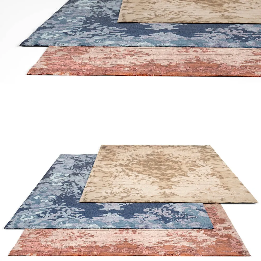 decoration - Rug set 2 3D Model