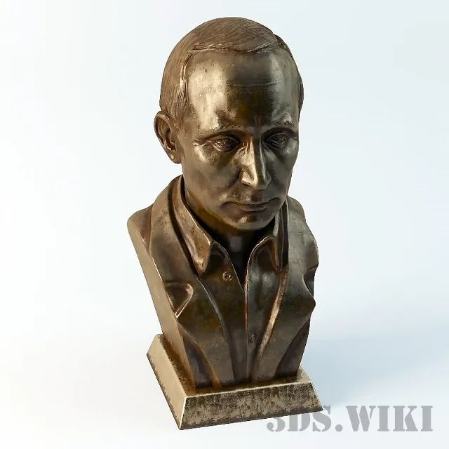 decoration - Sculpture of Putin 3D Model