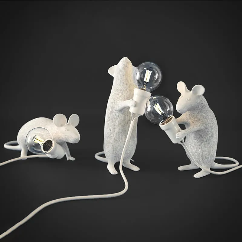 decoration - Seletti mouse lamps 3D Model