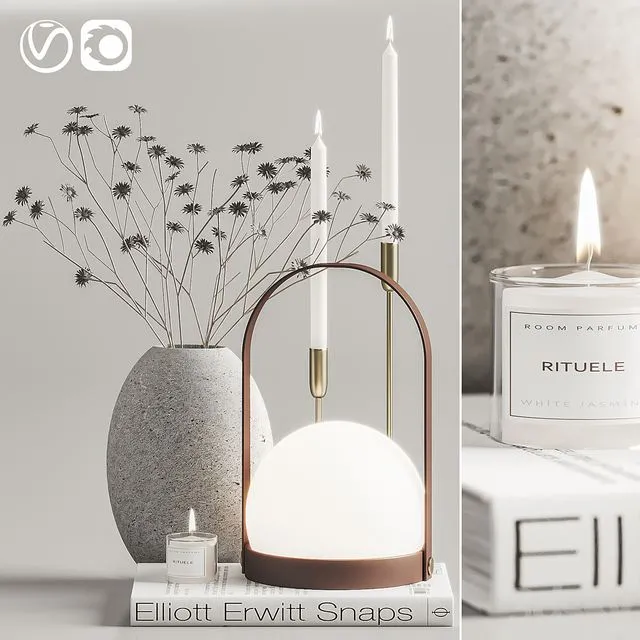 Decoration Set 011 3D Model