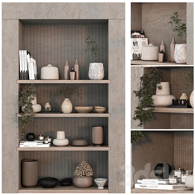 Decoration Set 02 3D Model