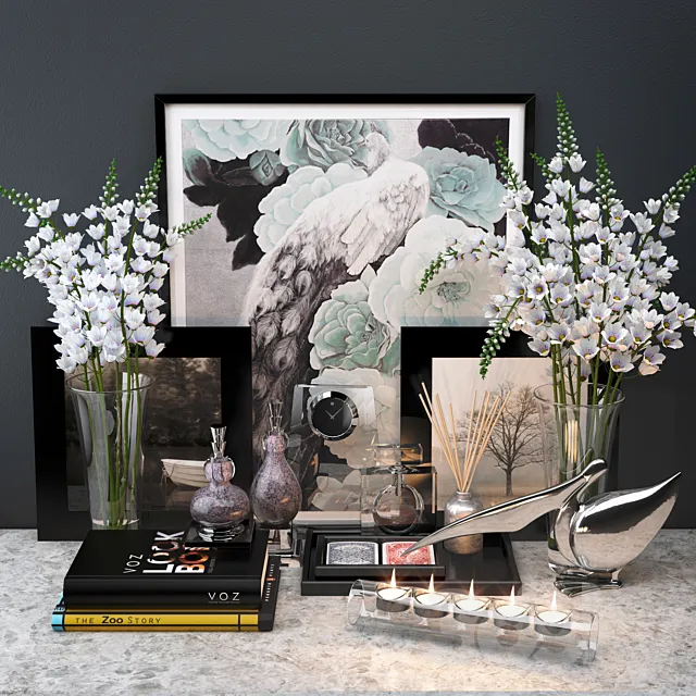 Decoration set 04 3DModel