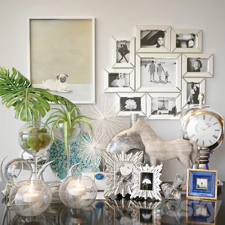 Decoration set 05 3D Model