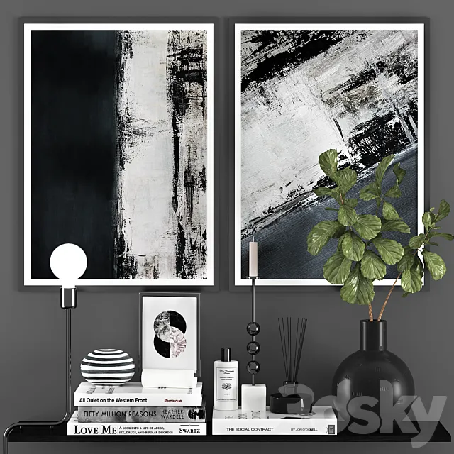 Decoration set 10 3D Model