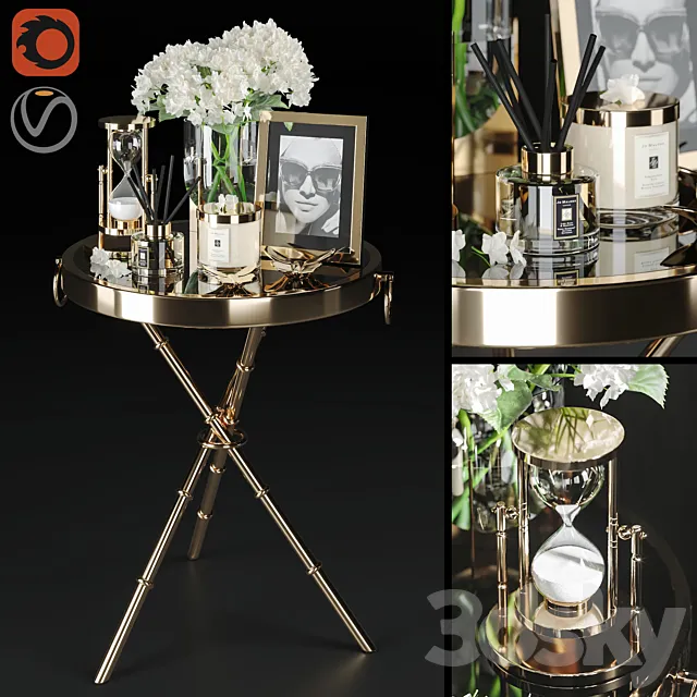 Decoration Set 10 3DModel