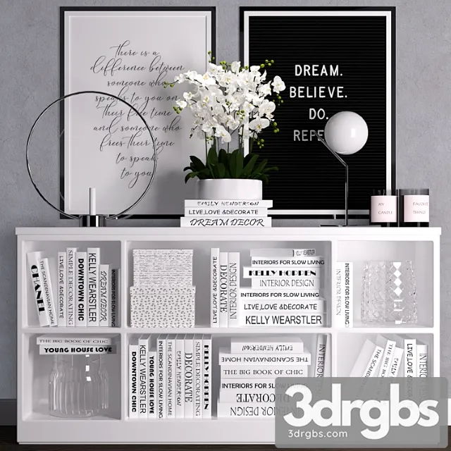 Decoration set 12 3D Model Free