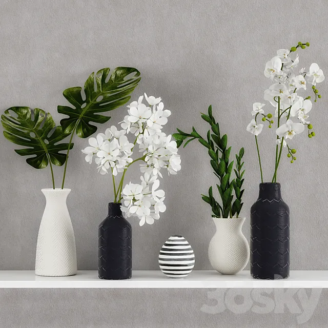 Decoration set 17 3DModel