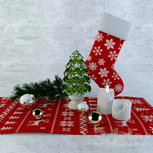 Decoration set 2 3DModel
