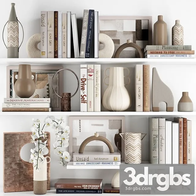 Decoration Set 20 3D Model Free