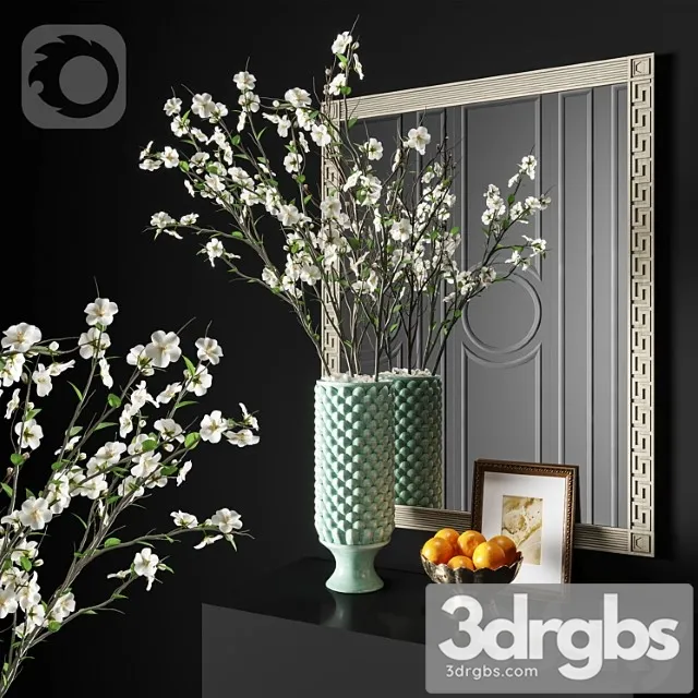 Decoration Set 21 1 3D Model Free