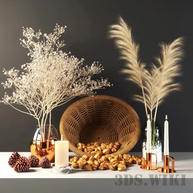 decoration - Set 355 3D Model