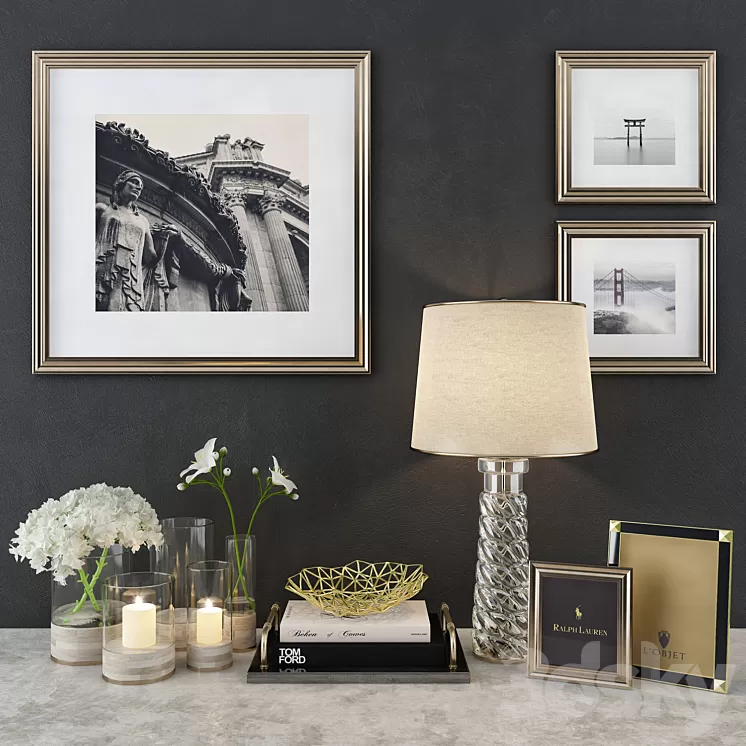 Decoration Set 3D Model