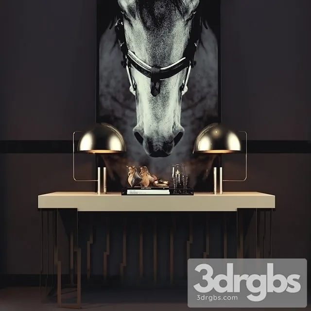 Decoration Set 46 3D Model Free