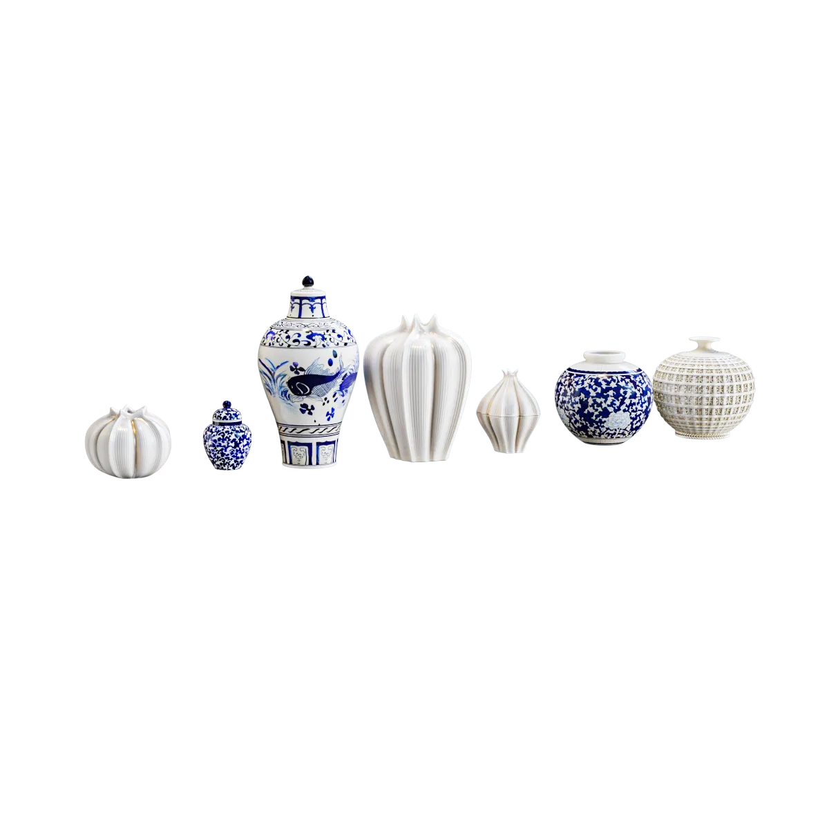 decoration - Set of decorative vases 3D Model