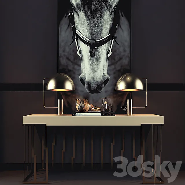 Decoration set01 3DModel