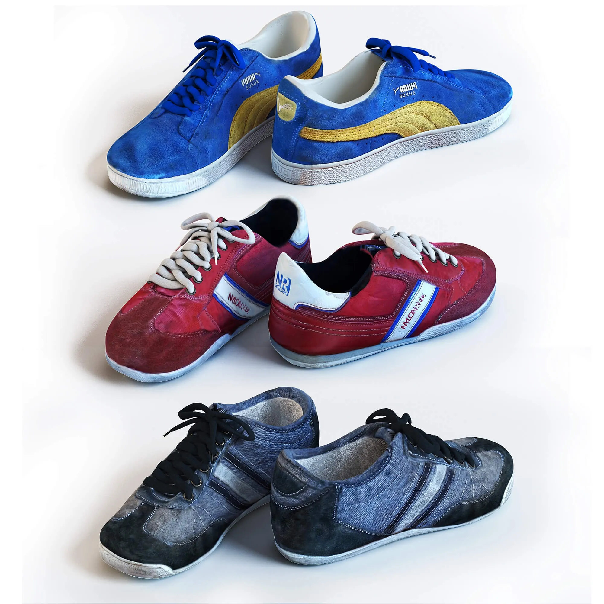 decoration - Shoes collection 45 3D Model