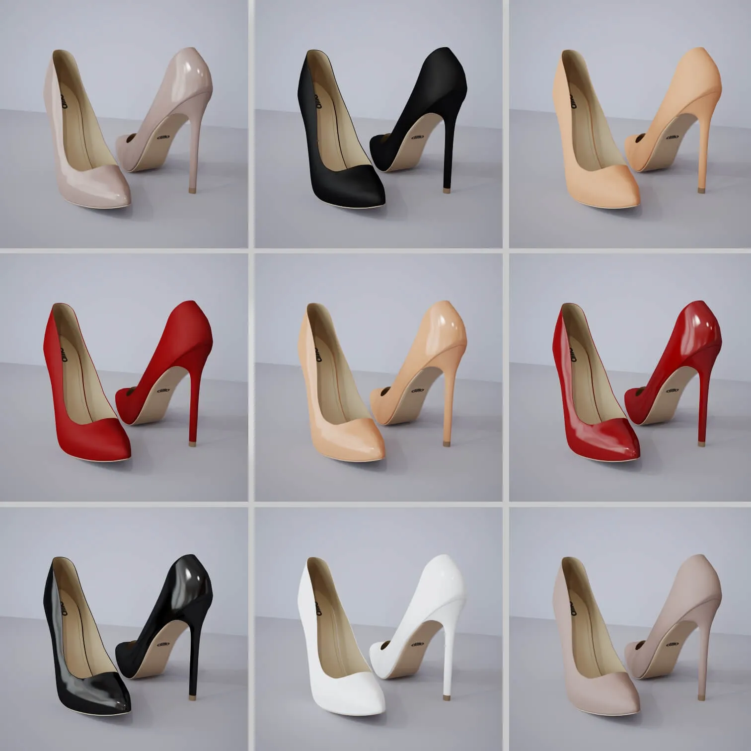 decoration - Shoes for women Ditto 3D Model