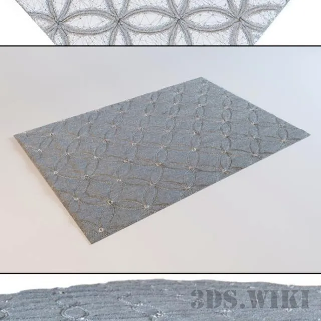 decoration - Simple carpet series 3D Model
