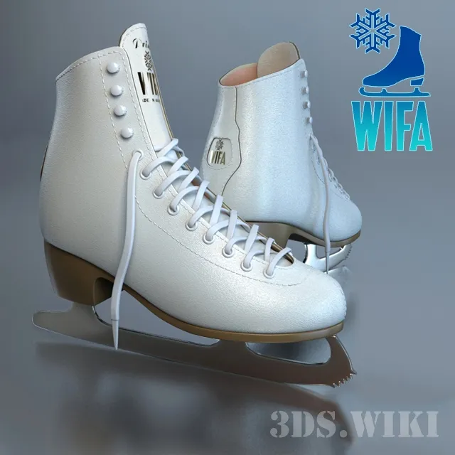 decoration - Skates Wifa 3D Model