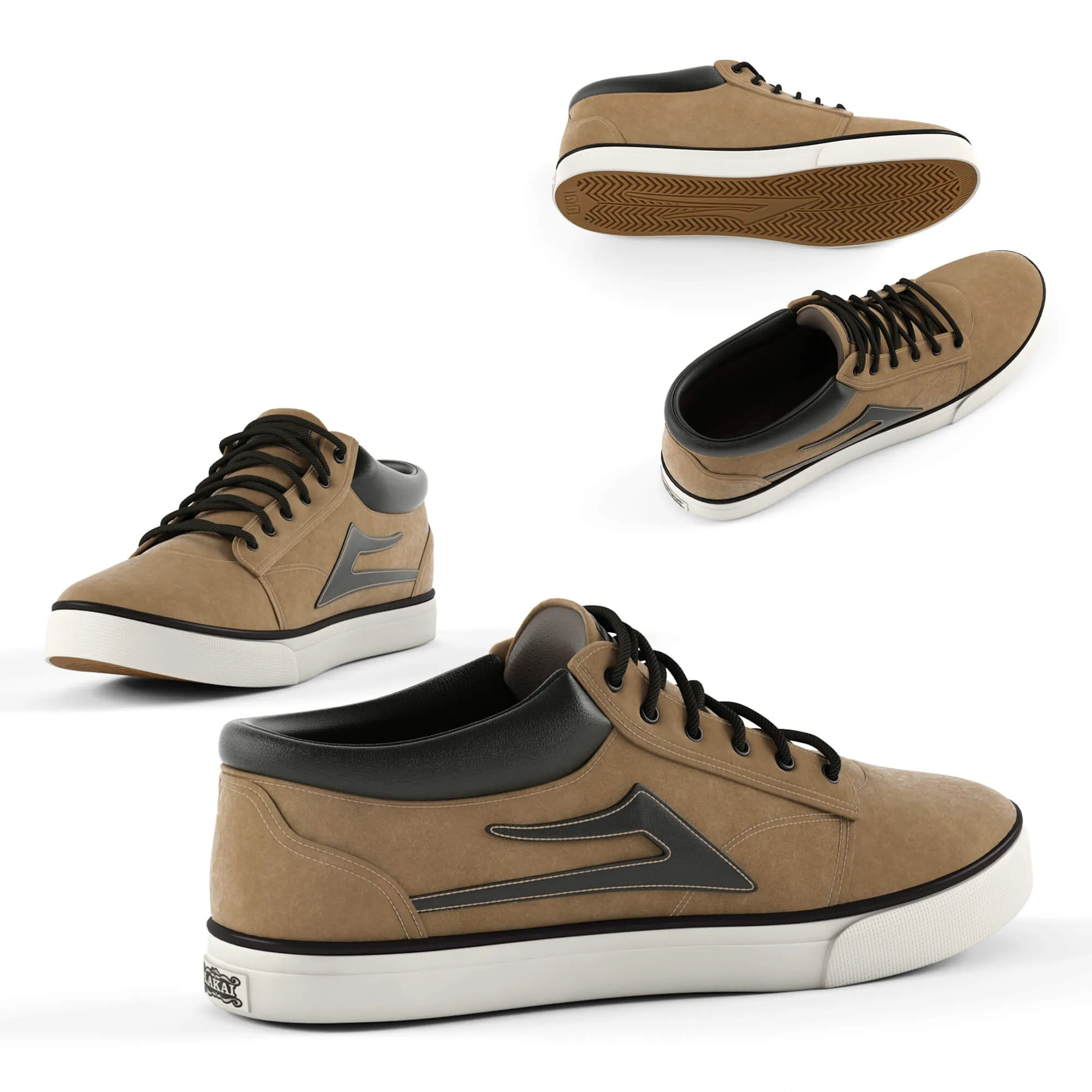 decoration - Sneakers  for men 3D Model