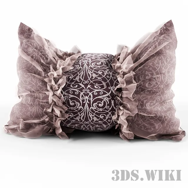 decoration - Souvenir pillow elephant on the island 3D Model