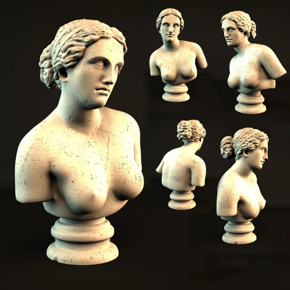 decoration - Statue of Aphrodite 3D Model