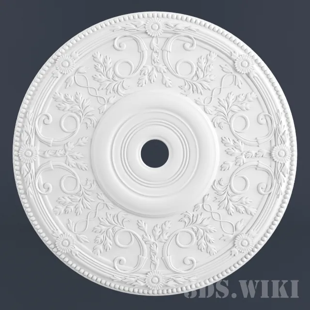 decoration - Stucco molding Peterhof r 216 3D Model