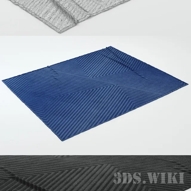 decoration - Stylish colorful carpets 3D Model