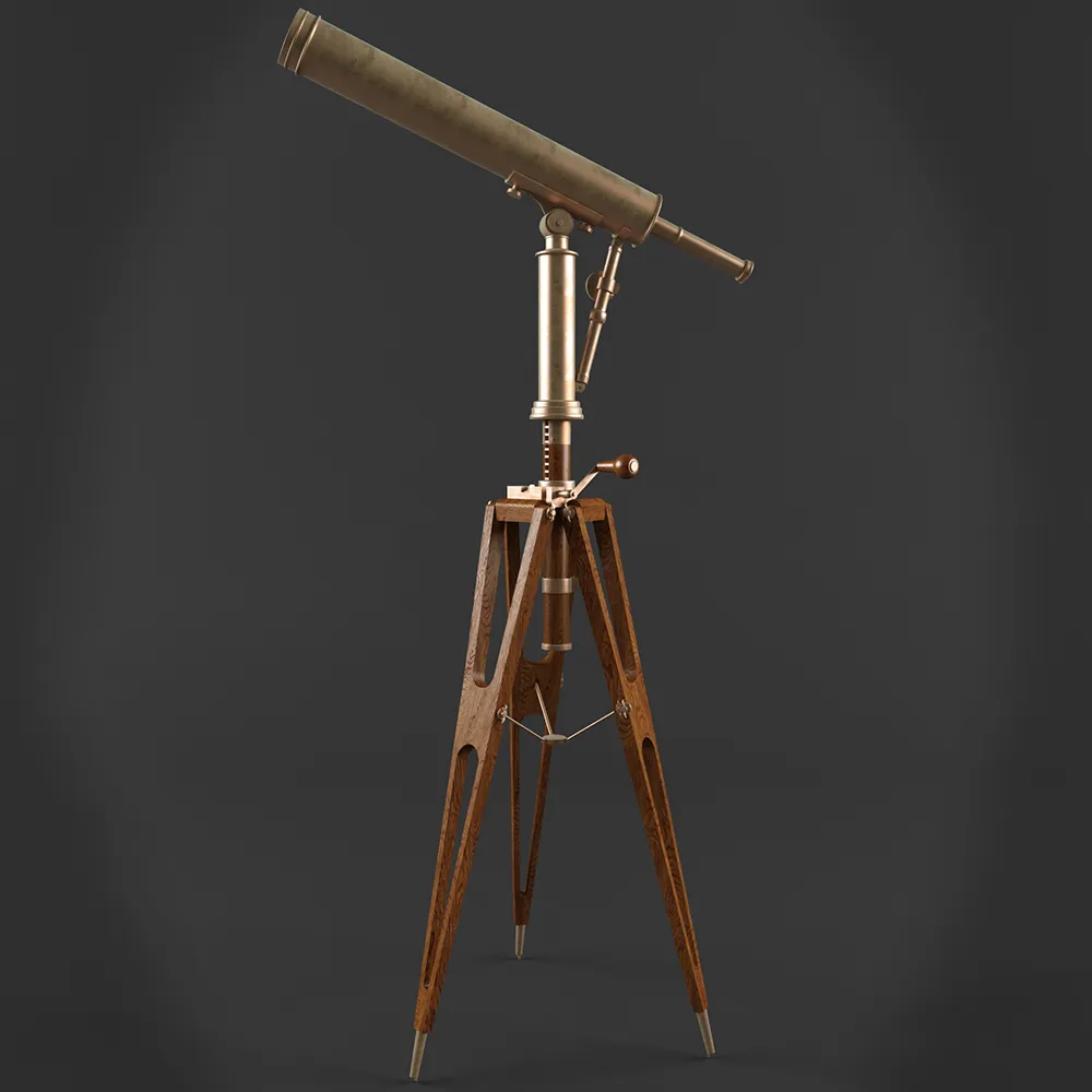 decoration - Telescope 3D Model