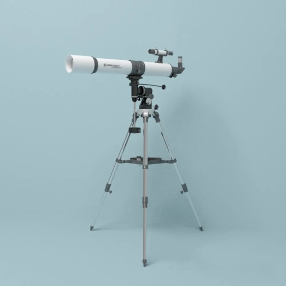 decoration - Telescope Bresser R-80 3D Model