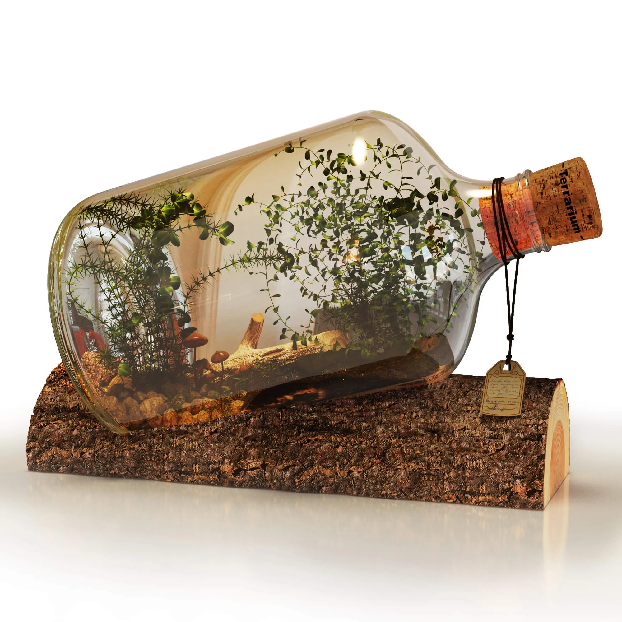 decoration - Terrarium decorative object 01 3D Model
