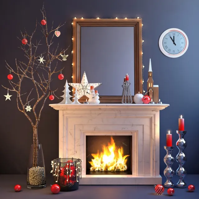 decoration - The Christmas Set 3D Model