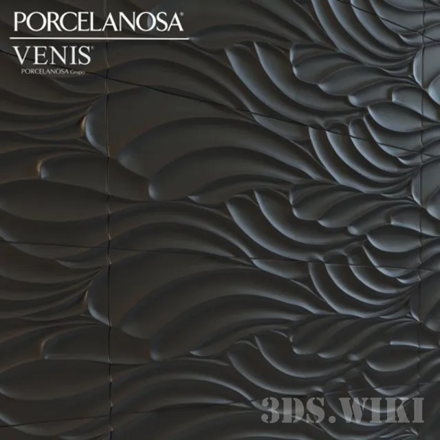 decoration - Tile Porcelanosa Venis Suede 3D Model