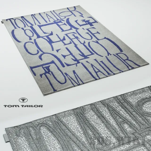 decoration - Tom Tailor rug 3D Model