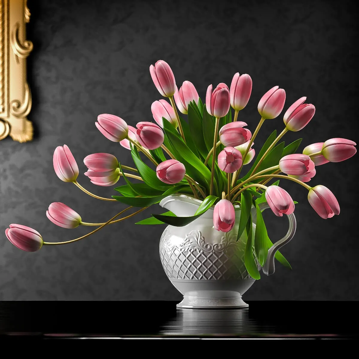 decoration - Tulip 6 3D Model