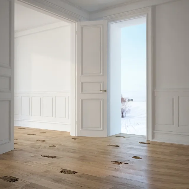 decoration - Ultrawood stucco decoration of the walls and openings 3D Model