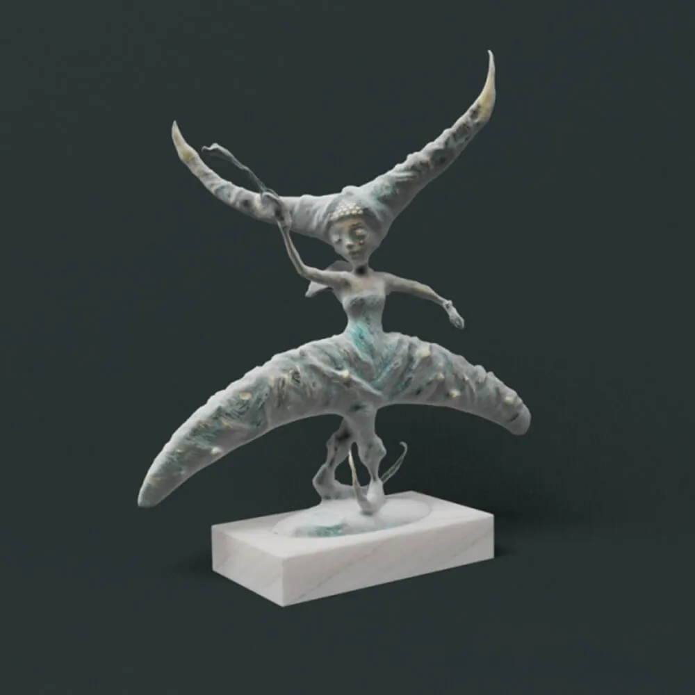 decoration - Unearthly creature figure 3D Model