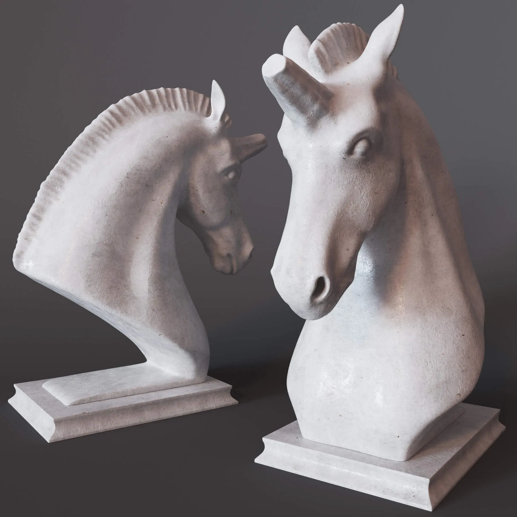 decoration - Unicorn sculpture 3D Model