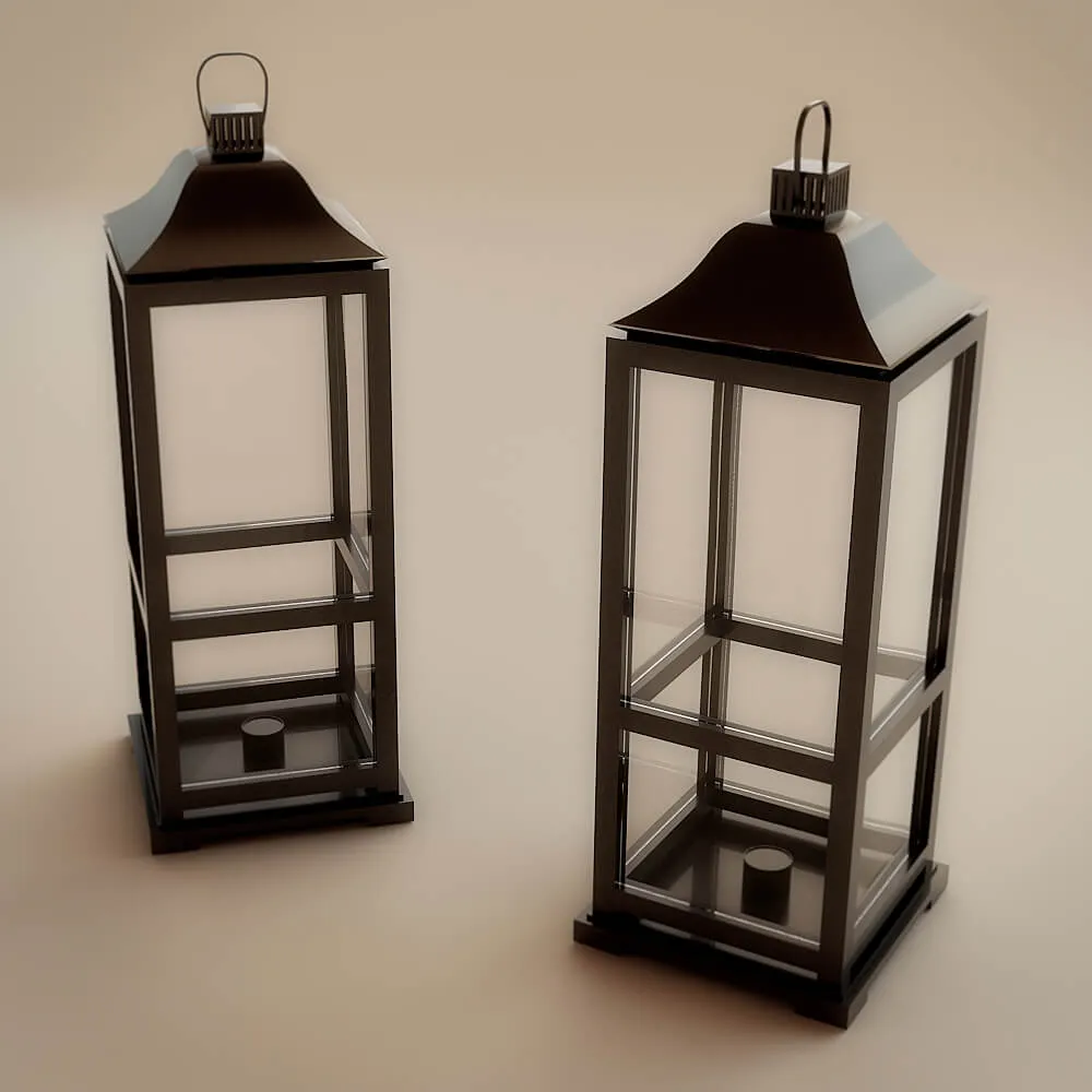 decoration - Unique garden lamp 3D Model