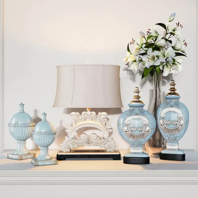 decoration - Uttermost Decor Set 01 3D Model