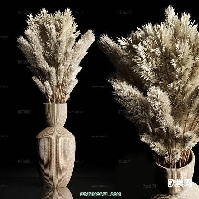 DECORATION - VASE - 3D Model For Interior Design - 688