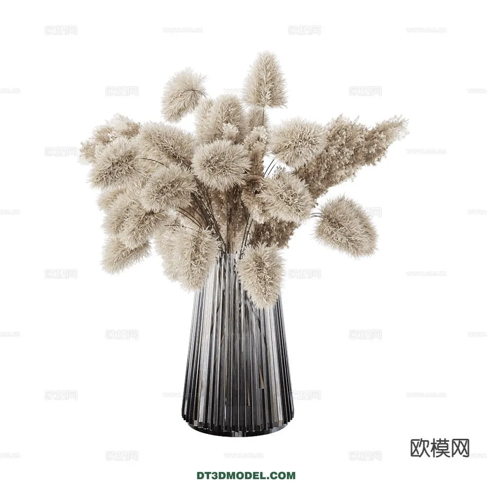 DECORATION - VASE - 3D Model For Interior Design - 717