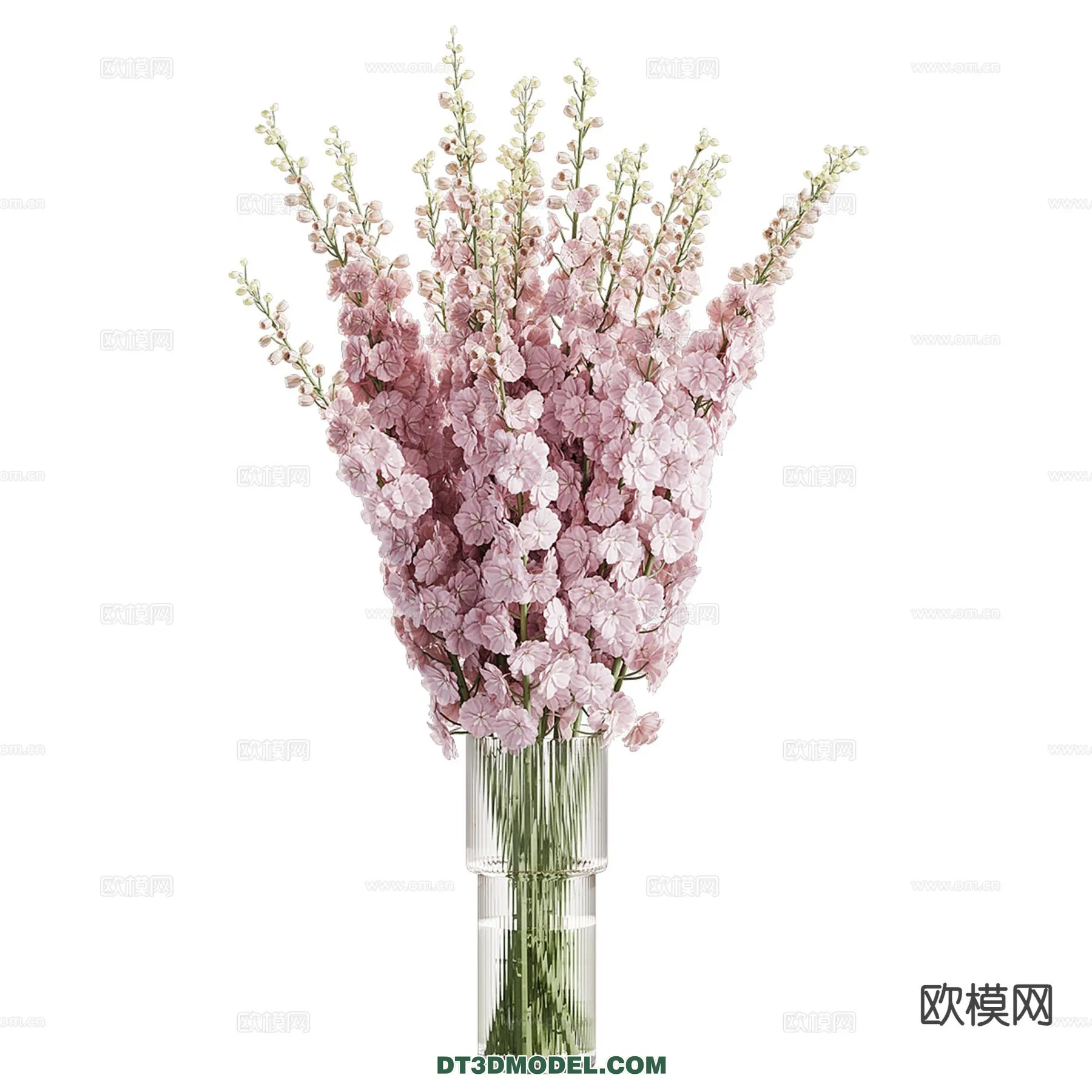 DECORATION - VASE - 3D Model For Interior Design - 718