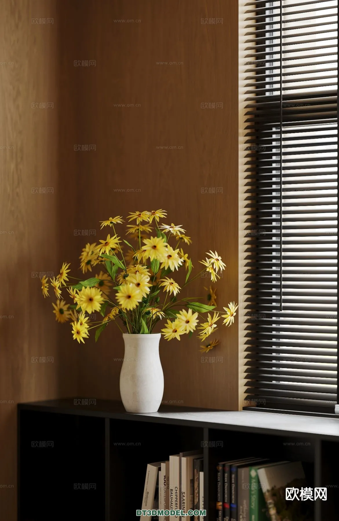 DECORATION - VASE - 3D Model For Interior Design - 723