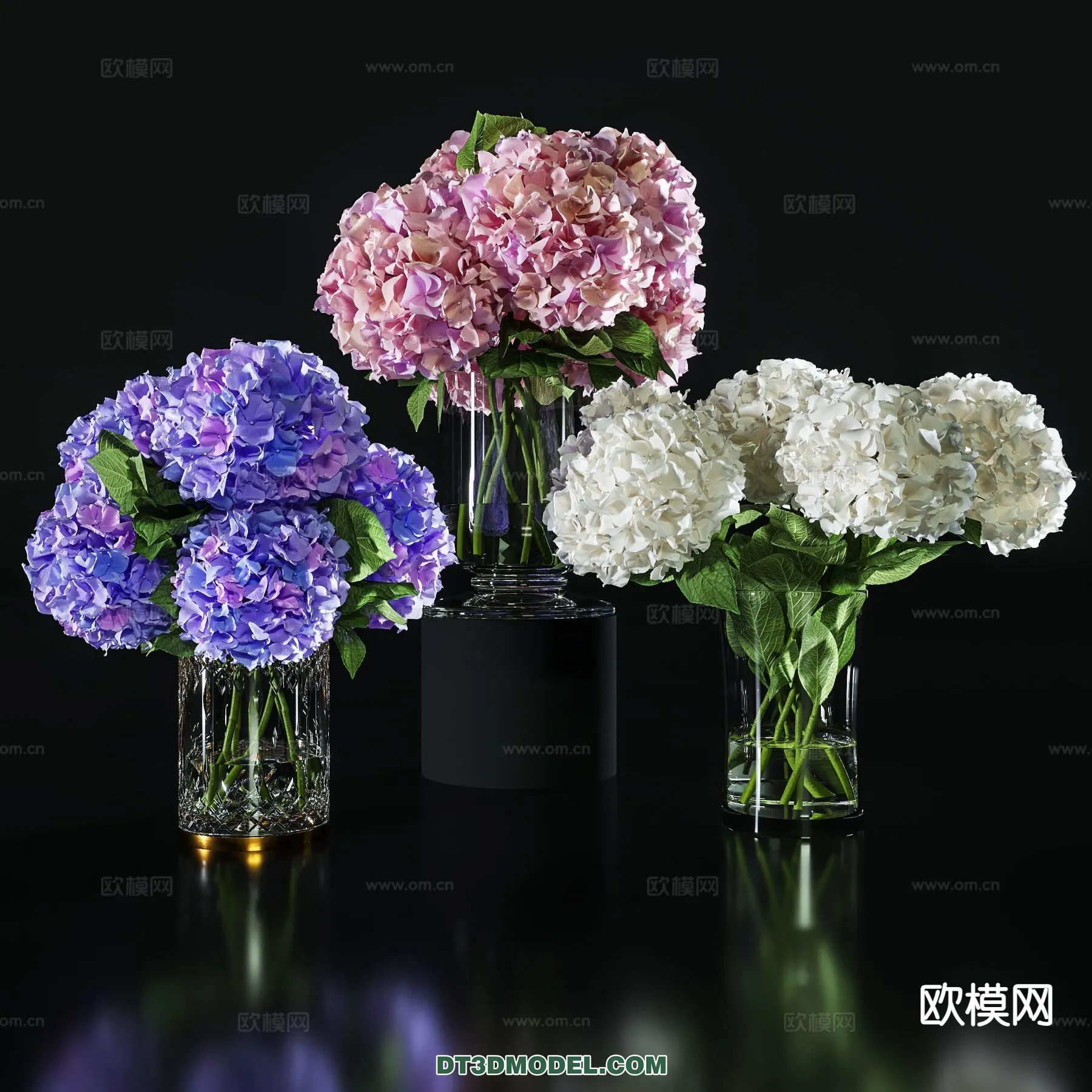 DECORATION - VASE - 3D Model For Interior Design - 771