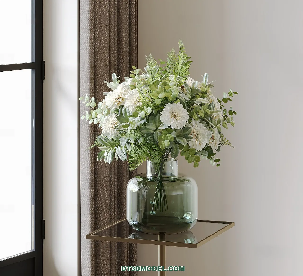 DECORATION - VASE - 3D Model For Interior Design - 790